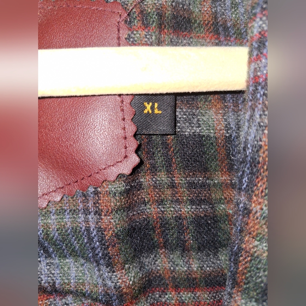 Vintage Woolrich Jacket xl mens wool Tweed Bomber coat made in USA - Picture 6 of 7